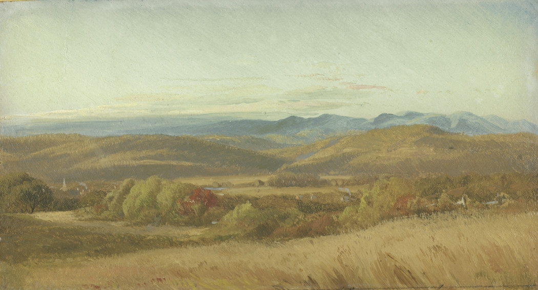 Shattuck, Study for a Valley Scene, 1860