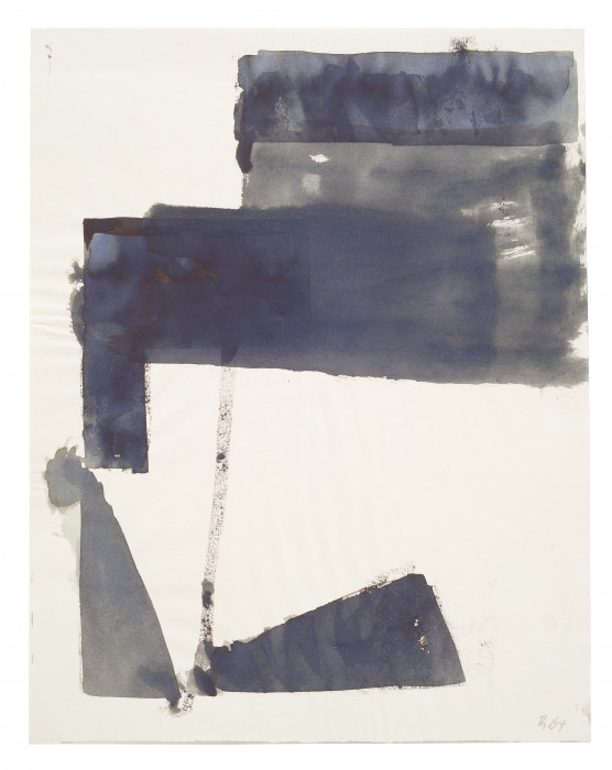 Palermo, Untitled (Composition with Right-Angled Forms and 2 Triangles), 1964