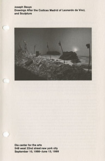 Beuys, Joseph, Codices Madrid brochure cover