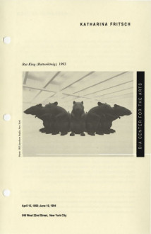 Fritsch, Kathtarina, Rat King brochure cover