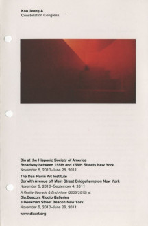 Koo Jeong A, Constellation Congress brochure cover