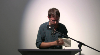 Anselm Berrigan and John Godfrey Video from Readings in Contemporary Poetry