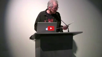 Michael Lally and Brenda Iijima Video from Readings in Contemporary Poetry