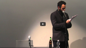 Ron Silliman and Robert Fitterman Video from Readings in Contemporary Poetry